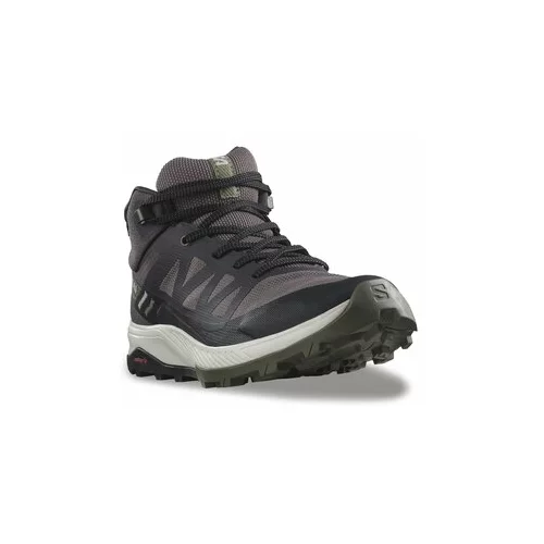 Salomon Trekking čevlji Outrise Mid Gtx W L47160700 Rjava