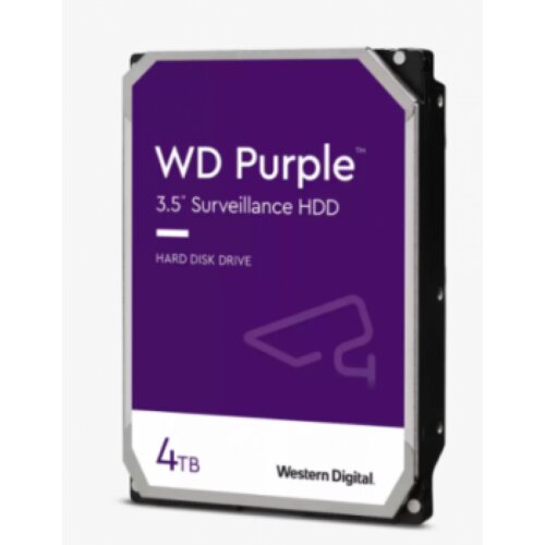 Western Digital hdd wd 4TB WD43PURZ SATA3 256MB purple surveillance Cene