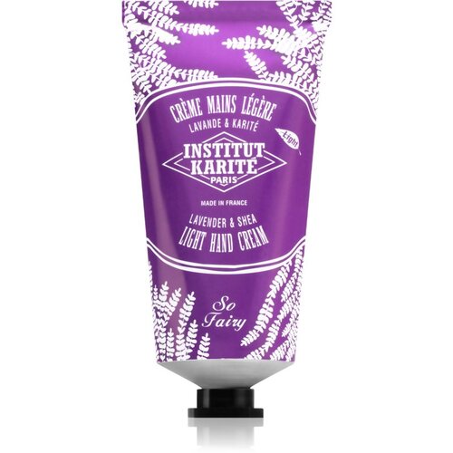 Institut Karite Light Hand Cream Lavender & Shea vlažilna krema za roke 75 ml za ženske Cene