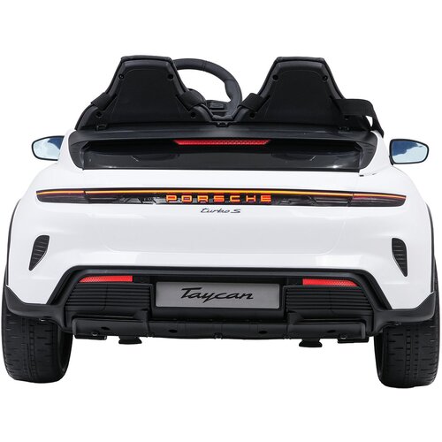  Licencirani auto na akumulator Porsche Taycan Turbo S - dvosjed - bijeli Slike