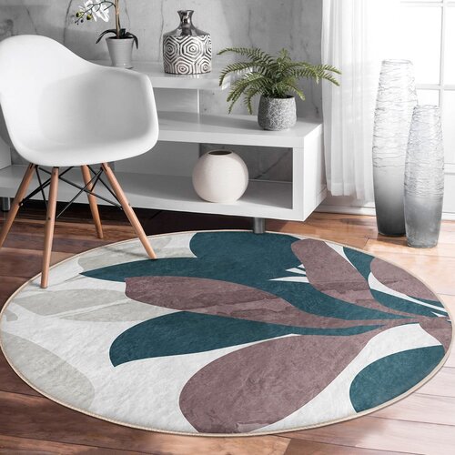 Mila Home Pralna/primerna za robotski sesalnik okrogla preproga &amp;oslash; 120 cm Comfort &amp;ndash; Slike