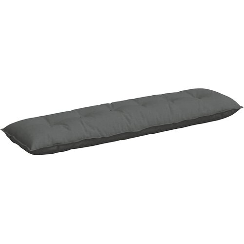 vidaXL Poglavni vzglavnik Temno siva 180 x 19 x 50 cm blago, (5000278279) Cene