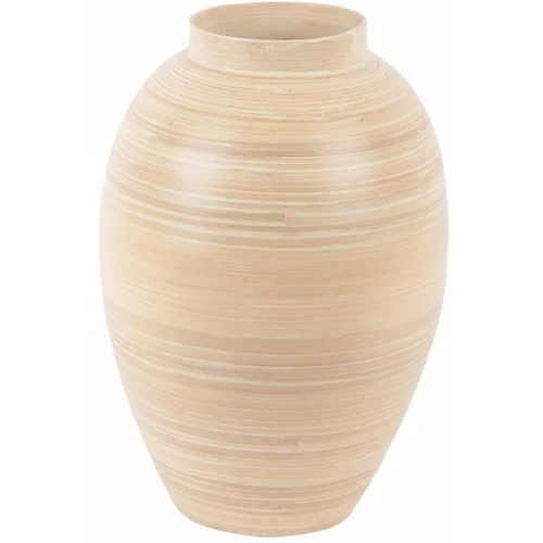 PT LIVING Bambusova vaza v naravni barvi Veraz –