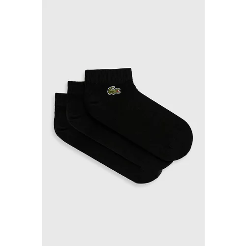 Lacoste Čarape za muškarce, boja: crna, RA4183-5KC