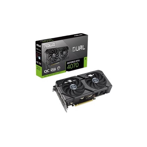 Asus Grafička karta Dual nVidia GeForce RTX 4070 EVO OC 12GB GDDR6X, 3x DisplayPort, 1x HDMI Slike