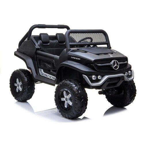  Licencirani auto na akumultor Mercedes Unimog &amp;ndash; crni Slike