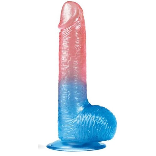 Lovetoy Dildo Dazle Studs 7.5 Pink & Blue (R900234) Cene