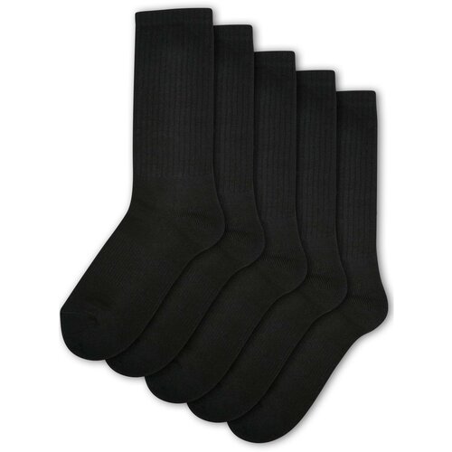 Urban Classics Accessoires Sport Socks Kids 5-Pack black Cene