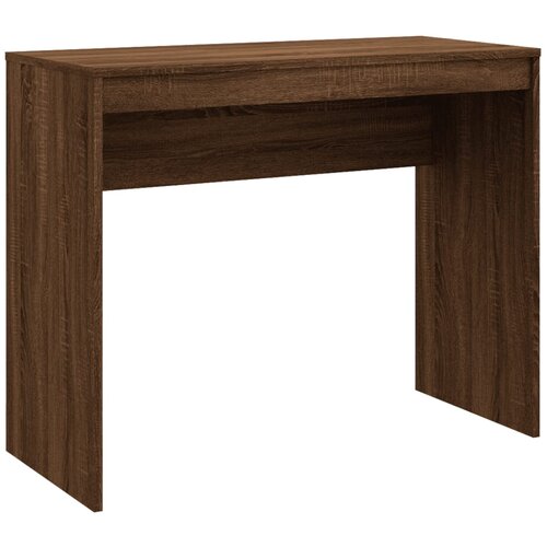 Maison Chic Pisalna miza - pisarniška miza - Računalniška miza rjavi hrast 90x40x72 cm konstruiran les, (21785656) Cene