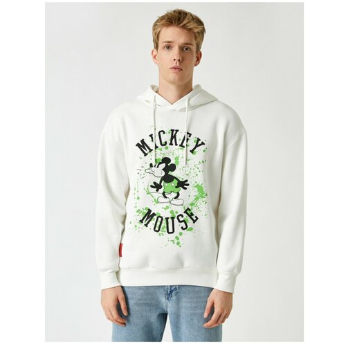 Koton Mickey Mouse Hooded Sweatshirt Licensed Printed Slike