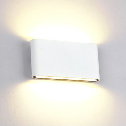 Elmark lED zidna svetiljka 969 ovalna 2x6W 4000K IP65 bela Cene