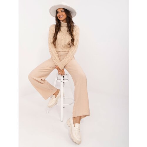Wool Fashion Italia Sweater-AT-SW-23445.00-beige Slike