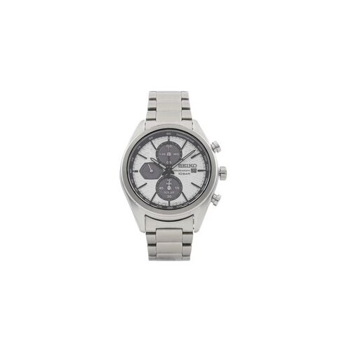 Seiko Ročna ura Chronograph Solar SSC769P1 Srebrna Slike