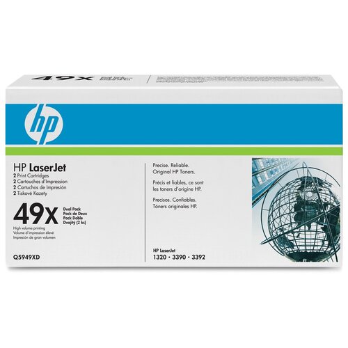 HP 49X High Yield Black Original LaserJet Toner Cartridge Slike