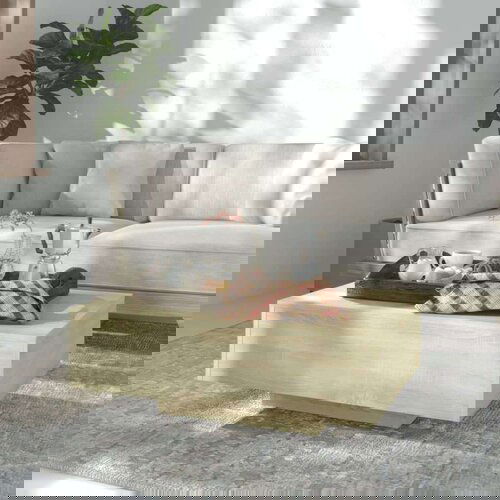  Klubska mizica sonoma hrast 85x55x31 cm iverna plošča, (20625652) Cene