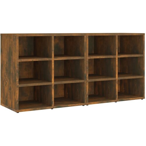Maison Chic Omarica za obutev - Kopa za čevlje 2 kosa Dimljeni hrast 52,5x30x50 cm, (21776435) Slike