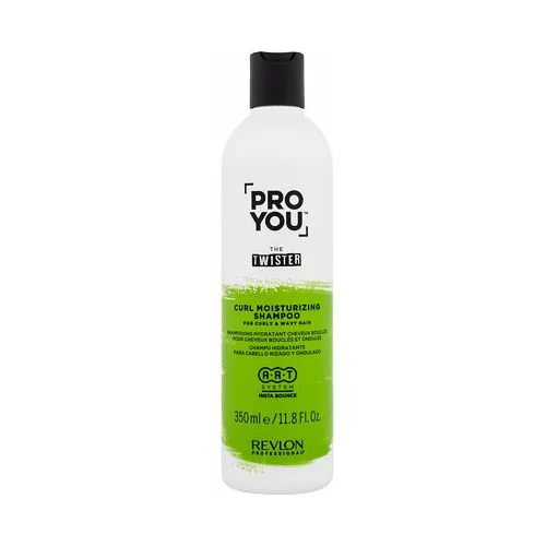 Revlon Professional ProYou™ the twister curl moisturizing shampoo vlažilni šampon za kodraste in valovite lase 350 ml za ženske