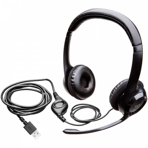Logitech H390 Corded Headset - BLACK - USB Cijene