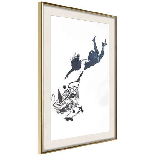  Poster - Banksy: Shop Until You Drop 30x45 Slike