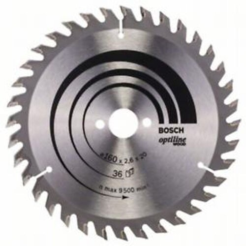 Bosch List kružne testere Optiline Wood 160 x 20;16 x 2.6 mm. 36 Cene