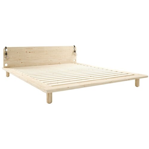Karup Design bračni krevet od punog drveta sa lampama Peek, 180 x 200 cm Slike