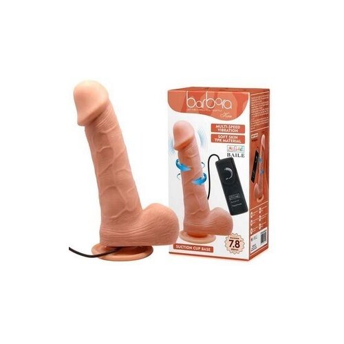  Rotirajući i Vibro Dildo | Ken 20 cm Slike