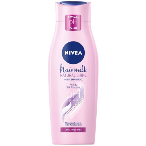 Nivea hair milk natural shine mild šampon za sjaj kose 400 ml za žene Cene