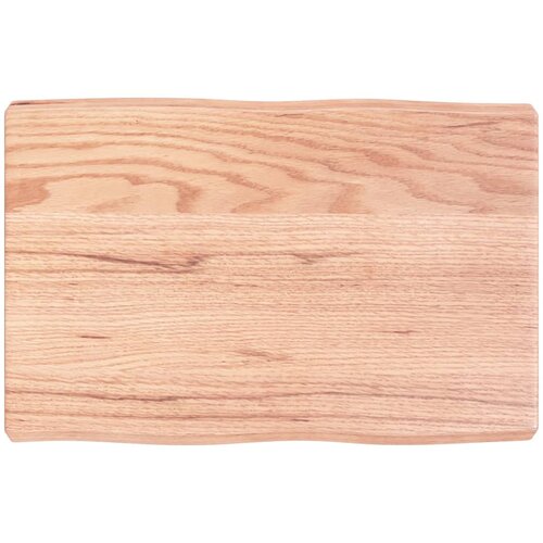 VidaXL Mizna plo&amp;scaron;ča svetlo rjava 60x40x6 cm obdelana trdna hrastovina, (20817903) Slike