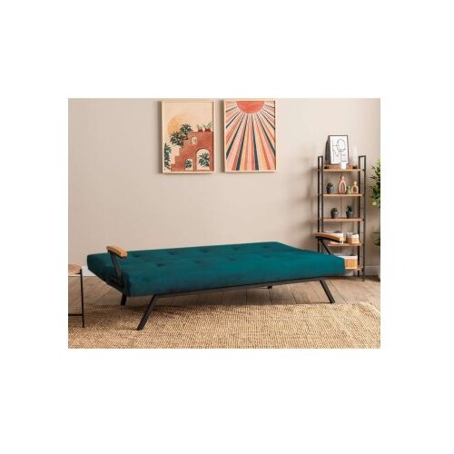 Atelier Del Sofa Trosjed na razvlačenje Zven, 180x64x78 cm, Petrolej Slike
