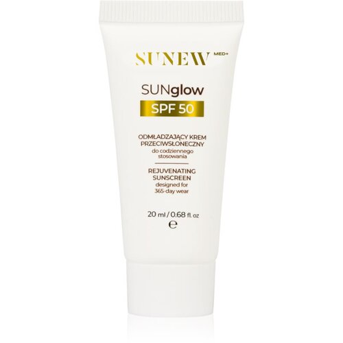 SUNEWMED+ SUNglow Anti-Aging Face Sunscreen SPF 50 krema za sončenje s pomlajevalnim učinkom SPF 50 20 ml Cene