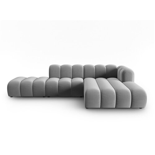 Micadoni Home Svijetlo siva kutna garnitura (s desnim kutom) Lupine &amp;ndash; Slike
