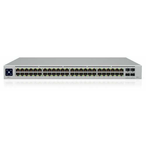 Ubiquiti pro 48, 48-port, layer 3 switch supporting 10G sfp+ connections with fanless cooling Slike