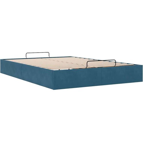 VidaXL Otomanski okvir kreveta bez madraca 140 x 200 cm bar&amp;scaron;unasti Slike