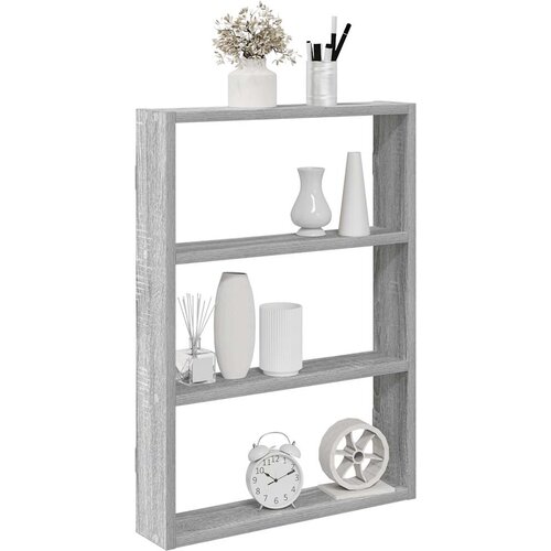  Zidna polica Siva Sonoma 43x9x60 cm Konstruirano drvo Cene