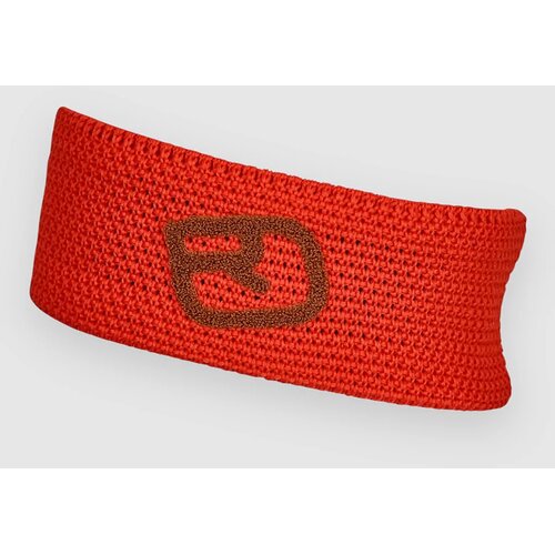 Ortovox Rock&amp;#039;N&amp;#039;Wool Naglavni trak hot orange Slike