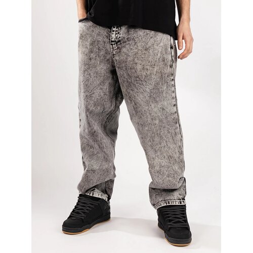 Blue Flowers Reworked Denim - Eco Kavbojke stone wash Slike