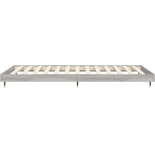  Okvir za krevet boja hrasta 90x200 cm od konstruiranog drva Slike