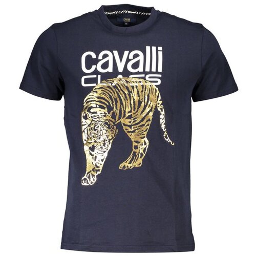 Cavalli Class T-SHIRT SHORT SLEEVE MAN BLUE Cene