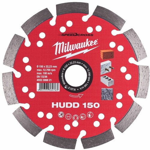 Milwaukee Dijamantski rezni disk HUDD 150 x 22.23 mm Slike