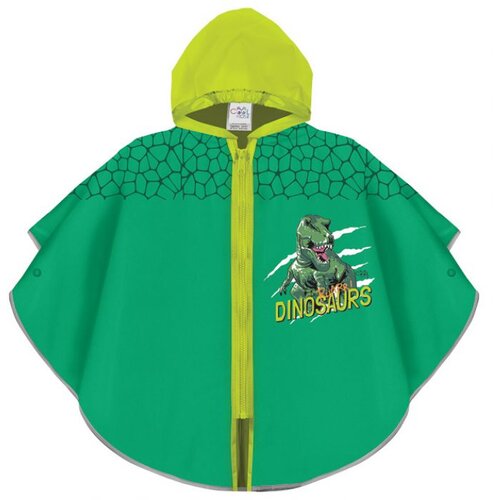  KABANICA DJEČJA REFLEKTIRAJUĆA COOL KIDS DINOSAUR PERLETTI 15681 ZELENA Cene