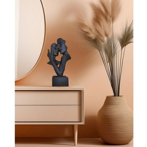  Stoni ukras 29x9x17 cm smola/crna Slike