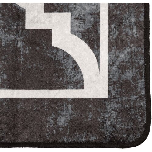  Perivi tepih crno-bijeli 120 x 180 cm Slike