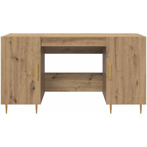  Stol hrast artisan Konstruirano drvo 140 x 50 x 75 cm Slike