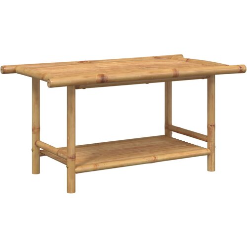 Maison Chic Klubska mizica - kavna mizica - Nizka mizica 90x50x45 cm bambus, (21754633) Cene