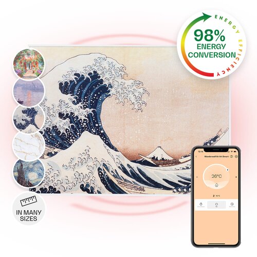 Klarstein Wonderwall Air Art Smart infracrvena grijalica, Bijela Cijene