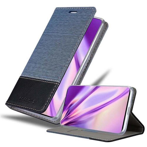 Cadorabo Ohi&scaron;je, združljiv s Samsungom v temno modri barvi - za&scaron;čitni pokrov z magnetnim zapiranjem, stoječo funkcijo in režo za kartico, (20570101) Cene