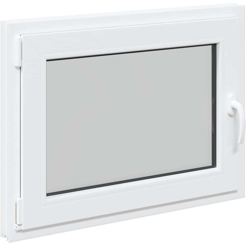 Prozor za podrum RISOR Bijeli 90 x 50 cm PVC i staklo - Bijeli 90 x 50 cm (trostruki sloj) Nagibanje i okretanje lijevo Slike