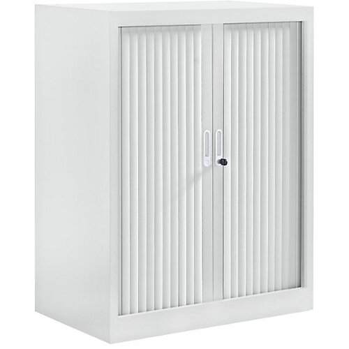 eurokraft pro Omara z rolojem, ŠxG 800 x 450 mm, višina 1050 mm, svetlo siva Cene