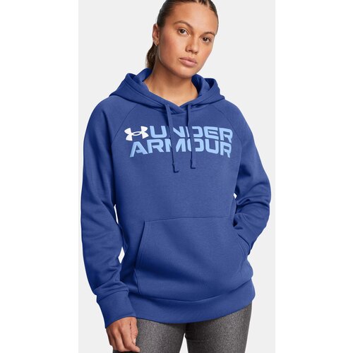 Under Armour Women's Rival Fleece Wordmark Hoodie Cene