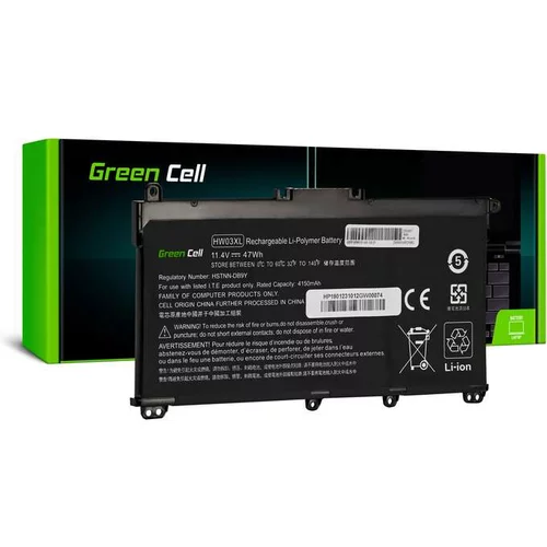 Green cell baterija HW03XL L97300-005 za HP 250 G9 255 G8 255 G9 17-CN 17-CP Pavilion 15-EG 15-EG1103NW 15-EG1152NW 15-EH